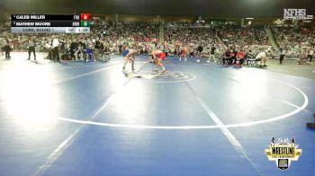 B4A-138 lbs Cons. Round 1 - Mathew Moore, Berryhill vs Caleb Miller, Ft. Gibson