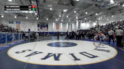 100 lbs 1st Place Match - Dejah Aldridge, Trabuco Hills vs Mia Hernandez, Colony