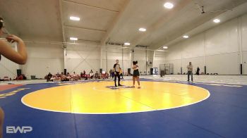 155 lbs Final - Toriana Jackson, Ponca City LadyCat Wrestling vs Daisie Bledsoe, Woodland Girls