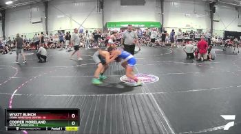 108 lbs Round 2 (4 Team) - Wyatt Bunch, Storm Wrestling Center vs Cooper Moreland, Level Up Wrestling