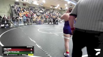 235 lbs Semifinal - Mia Farr, Norwalk vs Jaeleen McLellan, Santa Fe