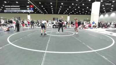 126 lbs Cons. Quarters - Steven Rodriguez, Arkansas Regional Training Center vs Noah Henderson, Primal Wrestling Academy