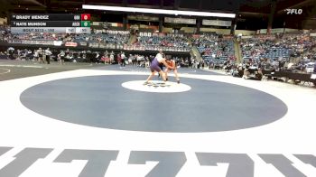 190 lbs Cons. Round 1 - Brady Mendez, Great Bend HS vs Nate Munson, Arkansas City HS