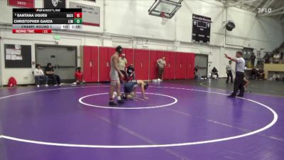 133 lbs Champ. Round 1 - Santana Ugues, Bakersfield College vs Christopher Garza, Lemoore College