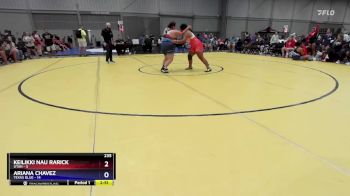 235 lbs 4th Wrestleback (16 Team) - Keilikki Nau Rarick, Utah vs Ariana Chavez, Texas Blue