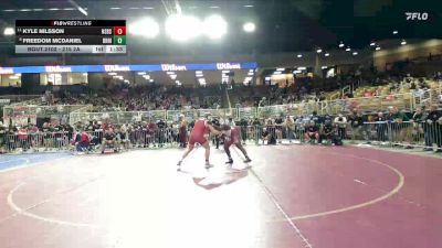 215 2A Champ. Round 1 - Kyle Nilsson, New Smyrna Beach Sr H S vs Freedom McDaniel, Braden River