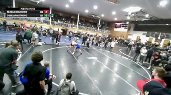 126 lbs Champ. Round 3 - Cole Armstrong, Coeur D`Alene High School vs Teague Meagher, Kamiakin