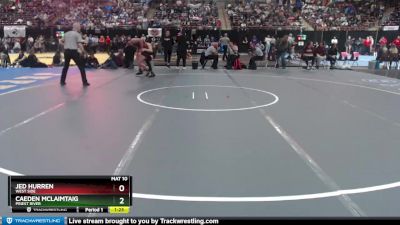 2A 138 lbs Quarterfinal - Jed Hurren, West Side vs Caeden McLaimtaig, Priest River