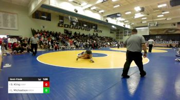 193 lbs Semifinal - Sonny Kling, Canyon Springs vs Lars Michaelson, Bremerton (WA)