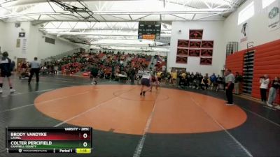 285C Round 1 - Brody Vandyke, Laurel vs Colter Percifield, Campbell County