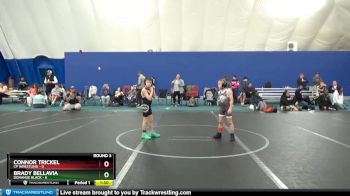 52 lbs Round 3 (8 Team) - Brady Bellavia, Donahue Black vs Connor Trickel, CP Wrestling