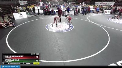 106 lbs Champ. Round 2 - Phillip Hernandez, California vs Kayne Arnold, California