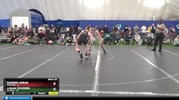 160 lbs Round 6 (10 Team) - Xander Horak, Donahue vs Logan Souders, Olympia