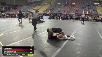 125 lbs Quarterfinals (8 Team) - Lee Rubin, RIT vs Cameron A Lee, Millikin