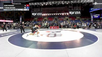 175 lbs Cons. Sub-rd Of 64 - Hunter Leth, WA vs Ronald Robinson, AZ