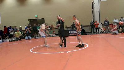 126 lbs Cons. Rd Of 16 - Cole Borzio, Steller Trained vs Gavin Bricker