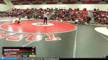 120 lbs Semis & 1st Wrestleback (8 Team) - Quentin Harding, Orting vs Isaac Ramirez, Sunnyside