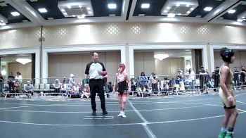 57 lbs Quarterfinal - Trenton Boisa, Warriors Of Christ vs Neri Villalobos, Legends Of Gold LV