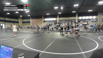 130 lbs Consi Of 8 #2 - Quentin Arreola, Dark Horse vs Sebastian Guzman, Team So-Cal