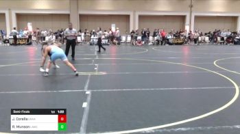 100 lbs Semifinal - Jett Corella, Granite WC vs Ryan Munson, Lawc