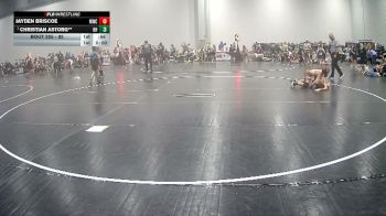 85 lbs Semifinal - Christian Astorg**, Carolina Reapers vs Jayden Briscoe, Morris Wrestling Club