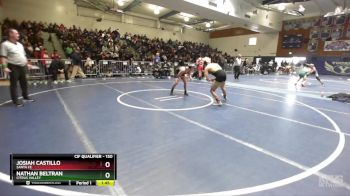 150 lbs Champ. Round 2 - Josiah Castillo, Santa Fe vs Nathan Beltran, Citrus Valley