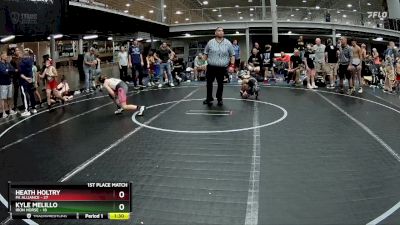 80 lbs Placement (4 Team) - Heath Holtry, PA Alliance vs Kyle Melillo, Iron Horse