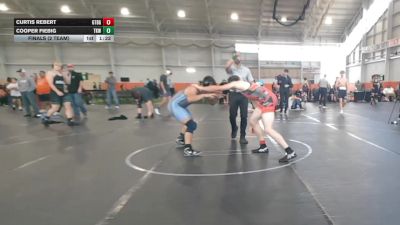 175 lbs Finals (2 Team) - Curtis Rebert, Gettysburg vs Cooper Fiebig, Team Kaizen Wrestling