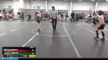 84 lbs Round 1 (4 Team) - Bryce Goodale, Bull Island vs Curtis Cubbage, 84 Athletes