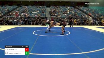 145 lbs Quarterfinal - Zeke Guerrerro, Cibola vs Gavin Thammavongsa, Slam Academy