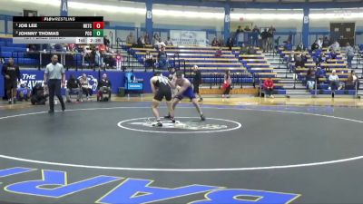 157 lbs 1st Place Match - Job Lee, Fort Hays Tech Northwest College vs Johnny Thomas, Pratt Community College