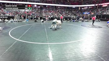 157 lbs 1st Place Match - Bryston Scoles, Kewaskum vs Murphy Beyer, Freedom