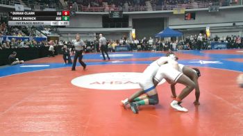 5A 132 lbs 1st Place Match - Brice Patrick, Arab vs Duran Clark, East Limestone
