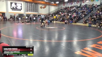 B-4 lbs Semifinal - Ariana Galarraga, Hammerin Hawks vs Oakleigh Pierce, Waverly Area Wrestling Club