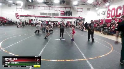 50-55-60 Round 5 - Bryson King, Temple Tigers vs Knox Hinkson, SWA