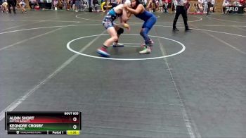 130 lbs Quarterfinal - Keondre Crosby, Rising Kings vs Aldin Short, Dayton Bandits