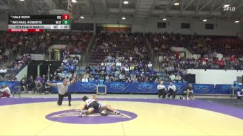 165 lbs 5th Place Match - Kale Roth, University Of Dubuque vs Michael Roberts, Westminster