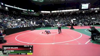 98 lbs Cons. Round 3 - Austyn Reid, Unattached vs Graycie Williams, AIW1