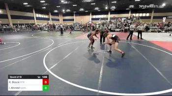 157 lbs Round Of 16 - Keagan Boyce, Desert Hills vs Ibraheem Ahmed, Warrior Trained