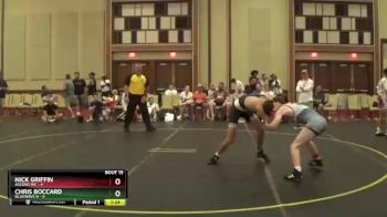 125 lbs Round 5 (6 Team) - Chris Boccard, BlueWave H vs Nick Griffin, Ascend WC