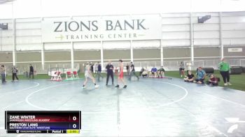 144 lbs 3rd Place Match - Preston Lang, Southern Utah Elite Wrestling vs Zane Winter, Sanderson Wrestling Academy