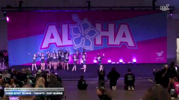 Cheer Sport Sharks - Toronto - Port Sharks [2025 L2 - U16 NT Day 1] 2025 Aloha Toronto Showdown
