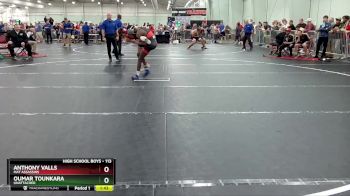 113 lbs Cons. Round 5 - Oumar Tounkara, Unattached vs Anthony Valls, Mat Assassins