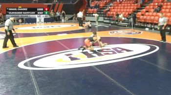 3A 126 lbs Champ. Round 1 - Oleksandr Havrylkiv, Arlington Heights (Hersey) vs Ismael Chaidez, Lombard (Glenbard East)