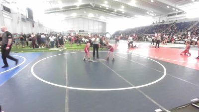 73 lbs Round Of 16 - Melody Weldon, YV Wrestling vs Tucker Lotts, Ateam