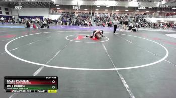 133 lbs Cons. Round 2 - Will Farren, Dakota Wesleyan (S.D.) vs Caleb Morales, Montana State-Northern