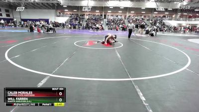 133 lbs Cons. Round 2 - Will Farren, Dakota Wesleyan (S.D.) vs Caleb Morales, Montana State-Northern