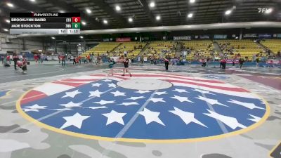 125 lbs Round 1 - Jade Stockton, 308 Wrestling Academy vs Brooklynn Baird, Sturgis