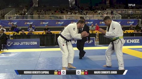 Mauro Chimento Junior vs Rodrigo Benedito Caporal 2026 Pan Jiu Jitsu IBJJF Championship