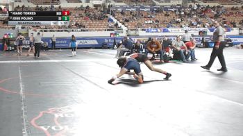 146-D4 Quarterfinal - Jose Polino, Somerton High School vs Kiano Torres, Morenci High School